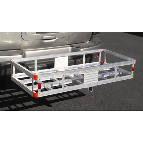 metal push carrier for boxes|aluminum hitch cargo carrier.